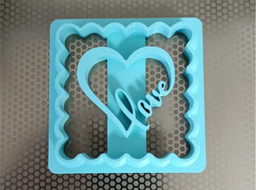 Cortador De Galletas Corazón Amor