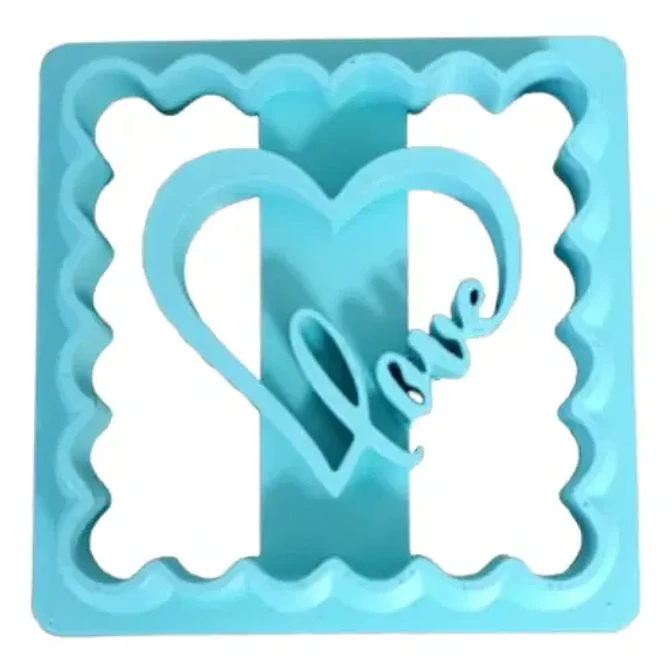 Cortador De Galletas Corazón Amor 2