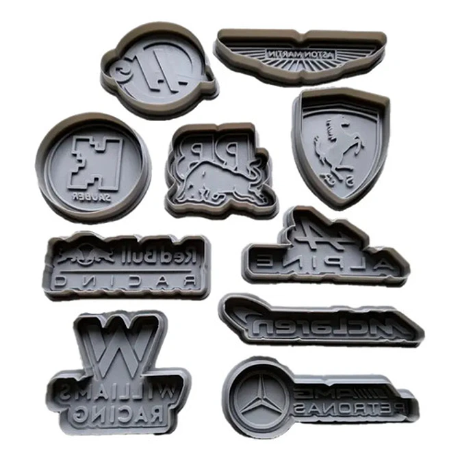 Cortadores De Galletas - Fórmula 1 (pack 10 Un) 1
