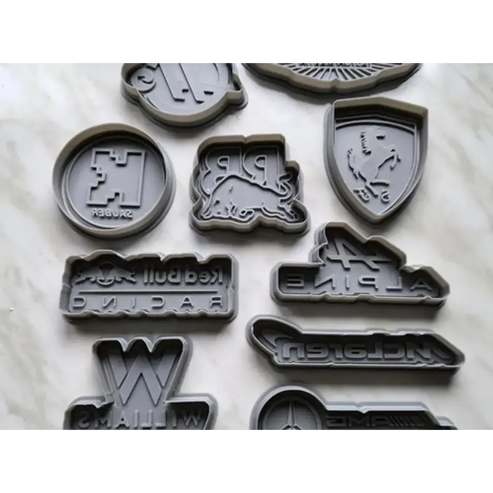 Cortadores De Galletas - Fórmula 1 (pack 10 Un) 4