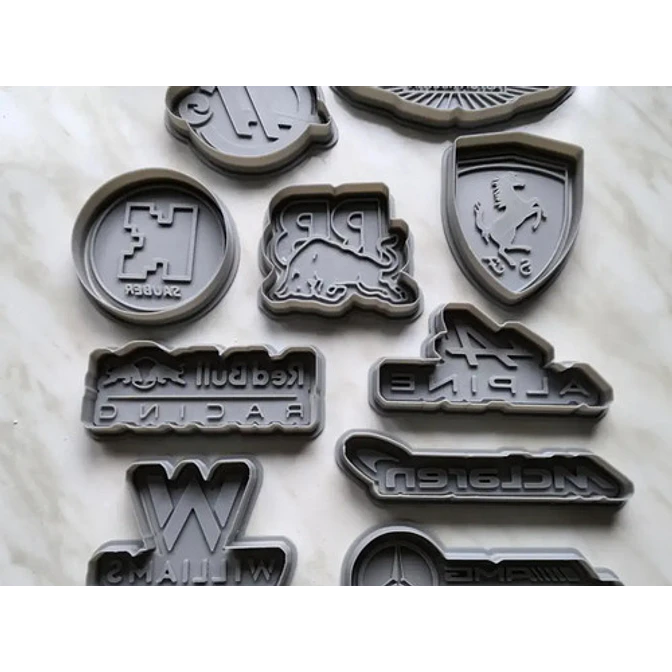 Cortadores De Galletas - Fórmula 1 (pack 10 Un) 4
