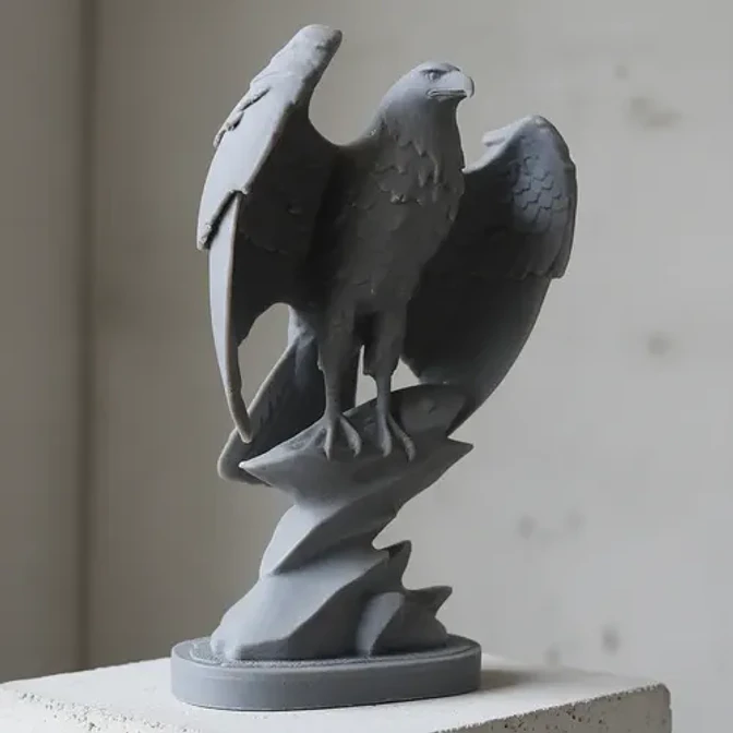 Escultura De Águila Real 1