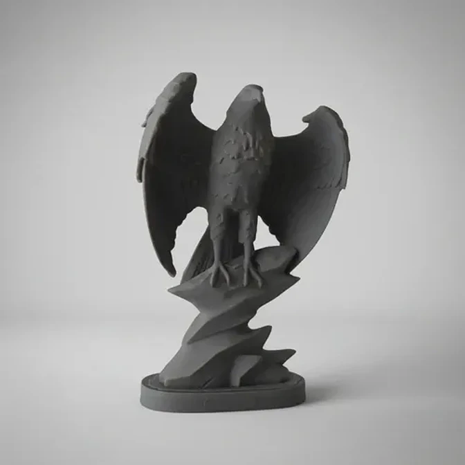 Escultura De Águila Real 2
