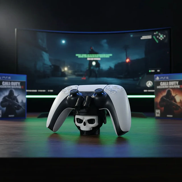 Soporte Para Mando Ps5- Ghost Cod Mw2