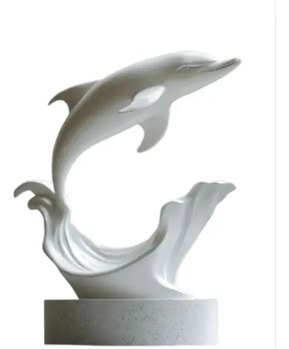 Escultura- Delfín Saltando