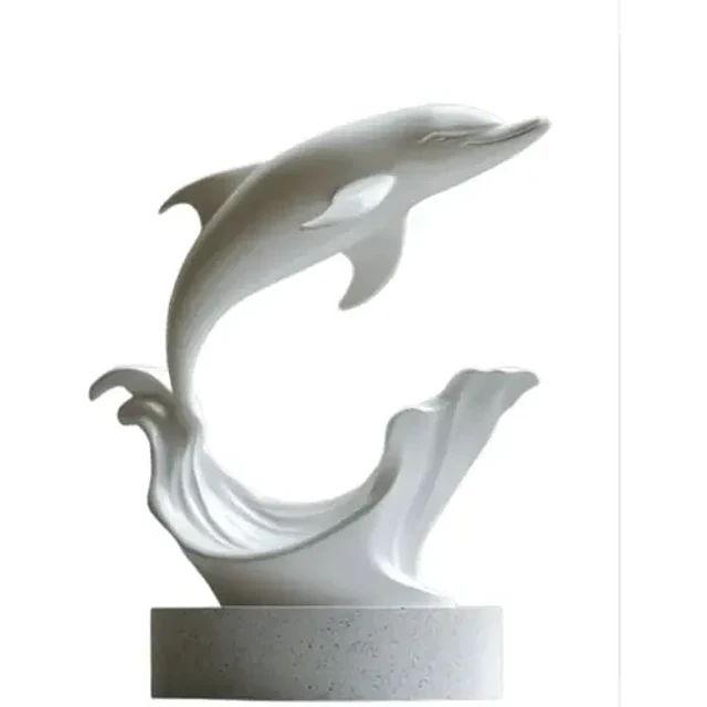 Escultura- Delfín Saltando