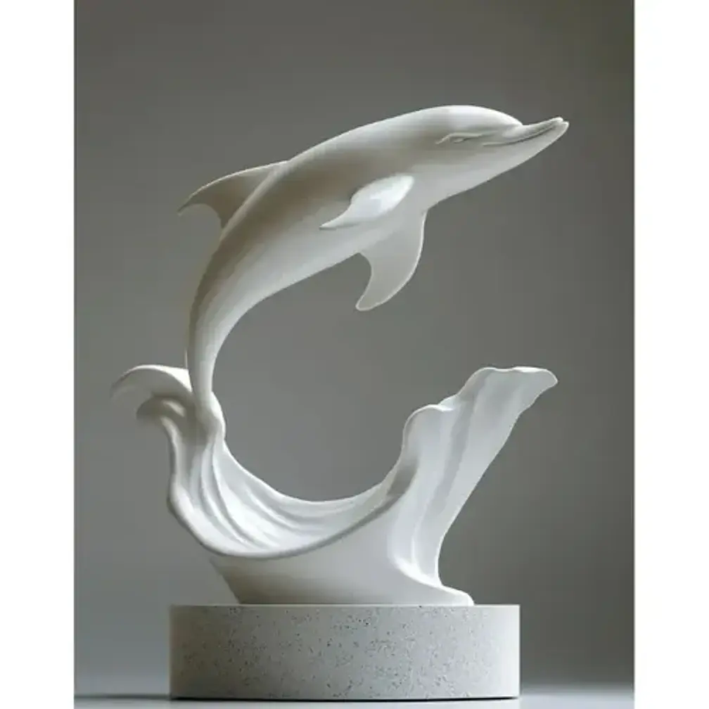 Escultura- Delfín Saltando 2