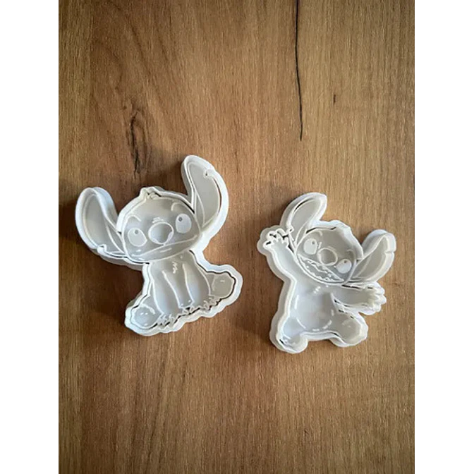 Cortador De Galletas- Stitch (pack De 2 Un) 2