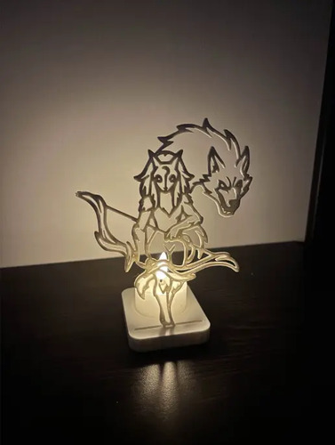 Portavelas Led- Kindred De League Of Legends (sin Vela) - Foto 2