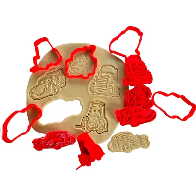 Cortadores De Galletas - Cars (pack 5 Un) 1