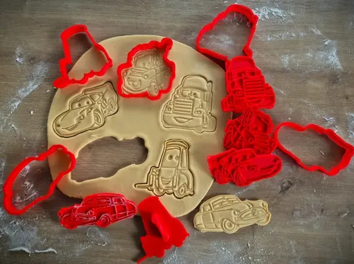 Cortadores De Galletas - Cars (pack 5 Un) - Foto 2