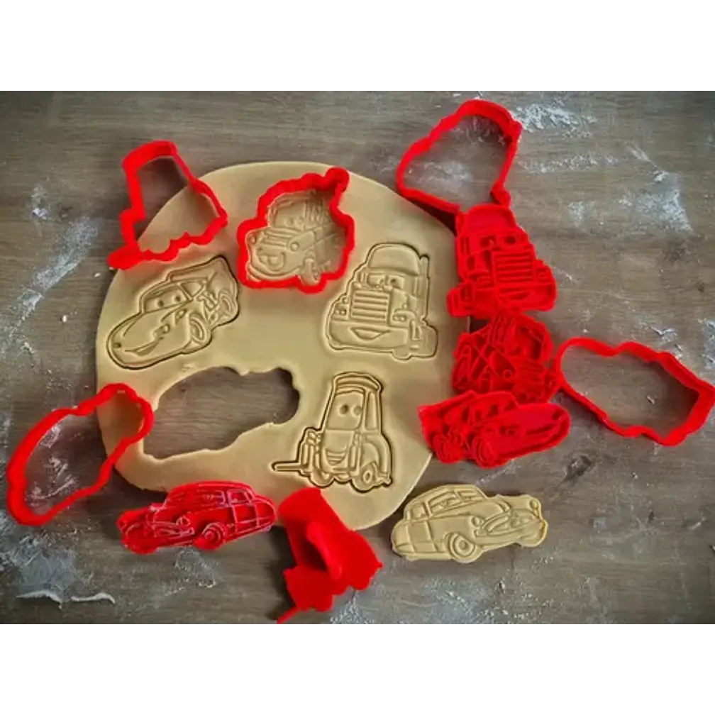 Cortadores De Galletas - Cars (pack 5 Un) 2