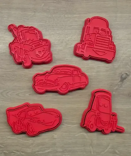 Cortadores De Galletas - Cars (pack 5 Un) - Foto 3