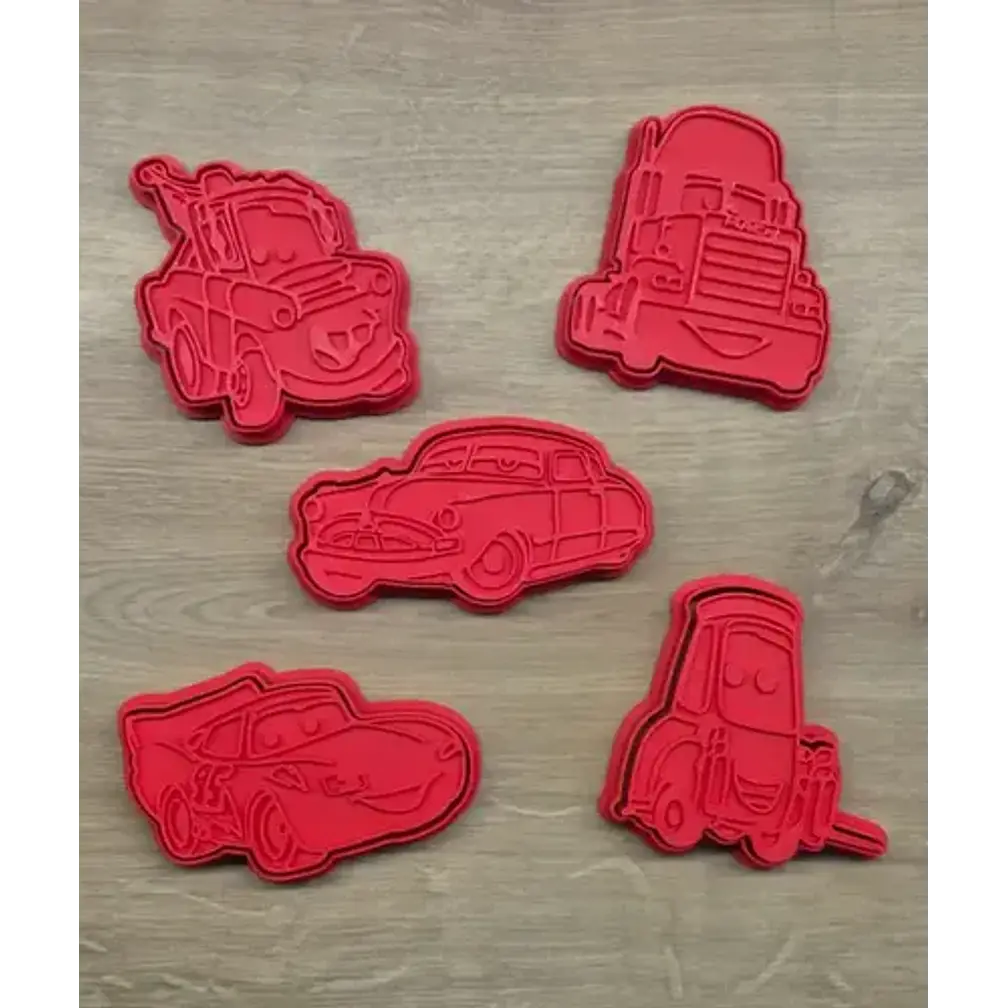 Cortadores De Galletas - Cars (pack 5 Un) 3
