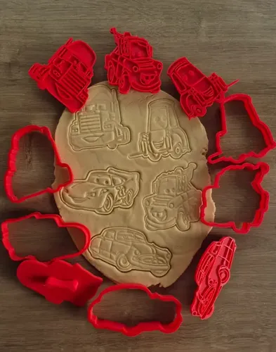 Cortadores De Galletas - Cars (pack 5 Un) - Foto 4
