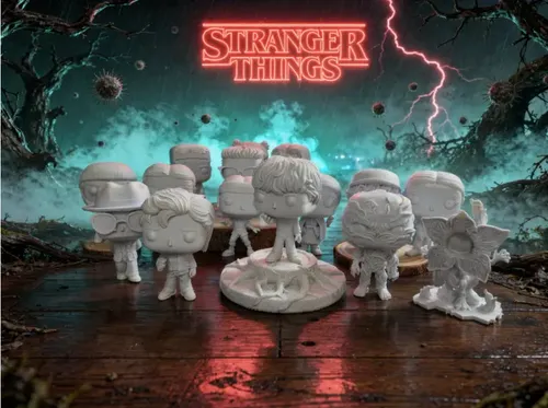 16 Figuras De Stranger Things - Set Completo Chibi - Foto 2