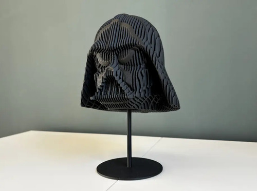 Casco Escultórico De Darth Vader