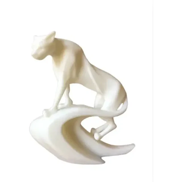 Escultura- Leopardo De La Selva
