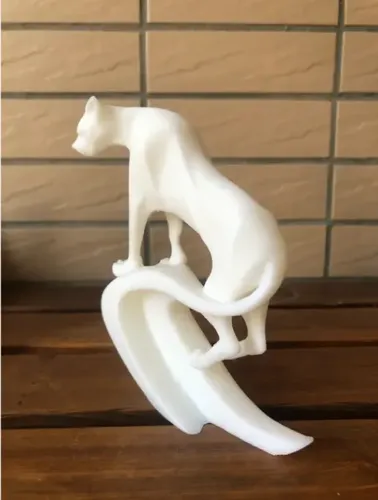 Escultura- Leopardo De La Selva - Foto 2
