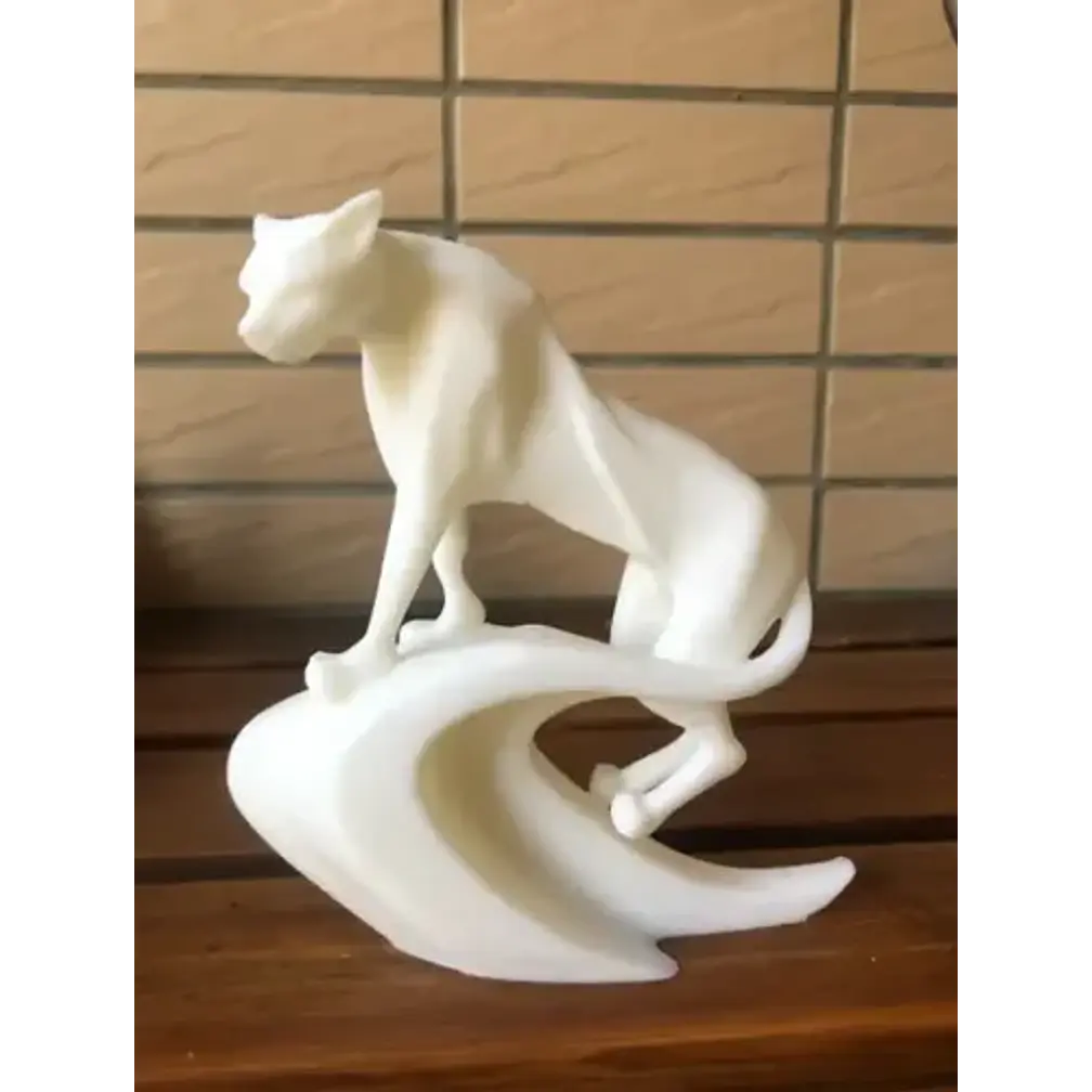 Escultura- Leopardo De La Selva 3