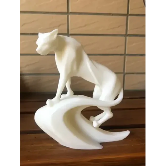 Escultura- Leopardo De La Selva 3