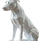Escultura- Perro Geométrico - Miniatura 1