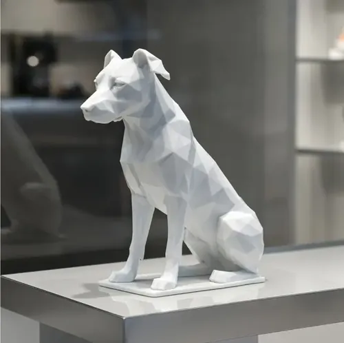Escultura- Perro Geométrico - Foto 2