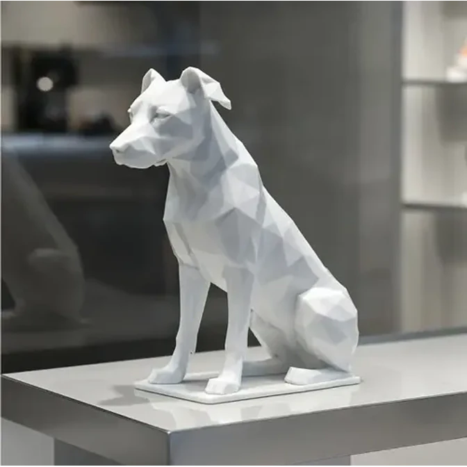 Escultura- Perro Geométrico 2