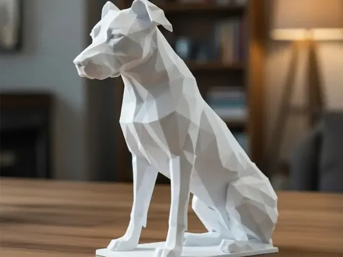 Escultura- Perro Geométrico - Foto 3