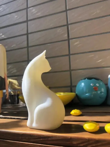 Escultura- Gato Moderno - Foto 2