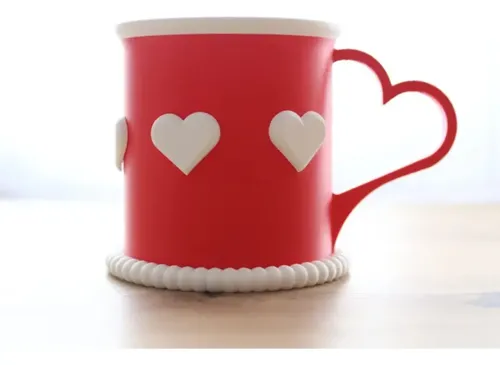 Adorno Para Taza - Funda San Valentín - Foto 2