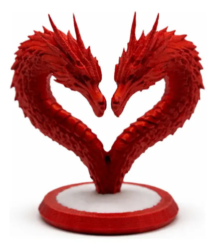 Escultura Corazón De Dragón