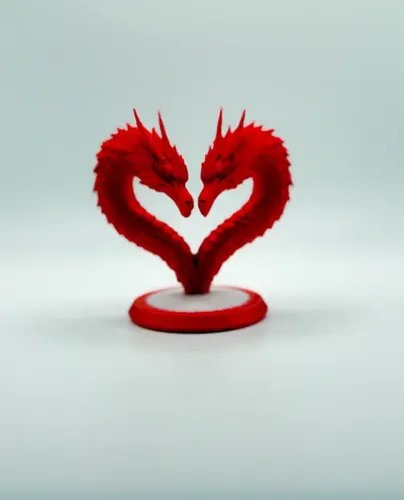 Escultura Corazón De Dragón - Foto 2