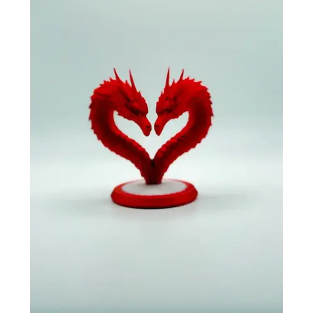 Escultura Corazón De Dragón 2