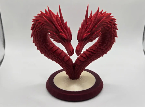 Escultura Corazón De Dragón - Foto 3