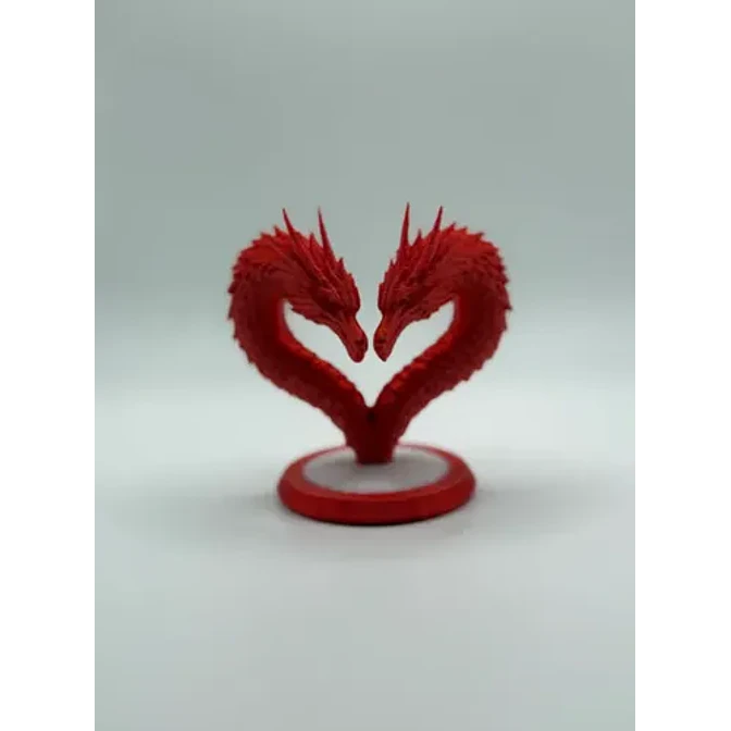Escultura Corazón De Dragón 4