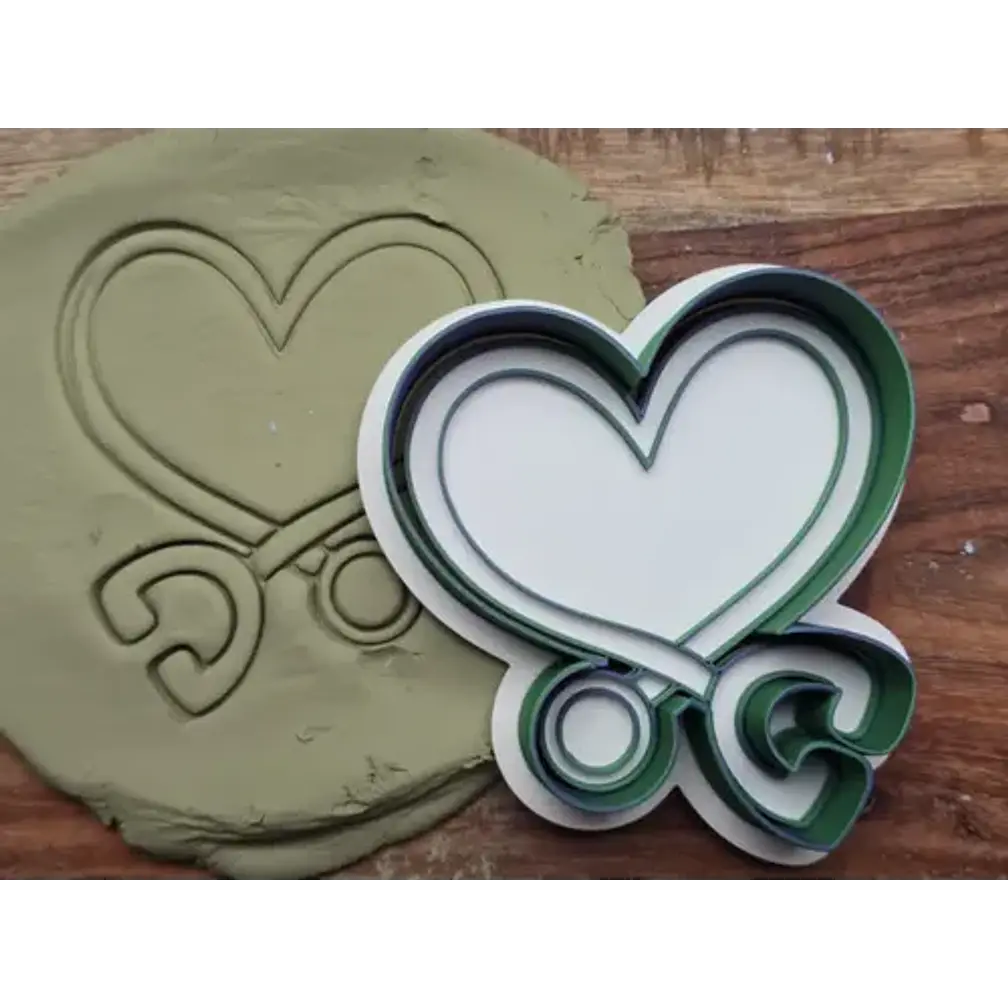 Cortador De Galleta De Estetoscopio Corazón Enfermera Médico 1