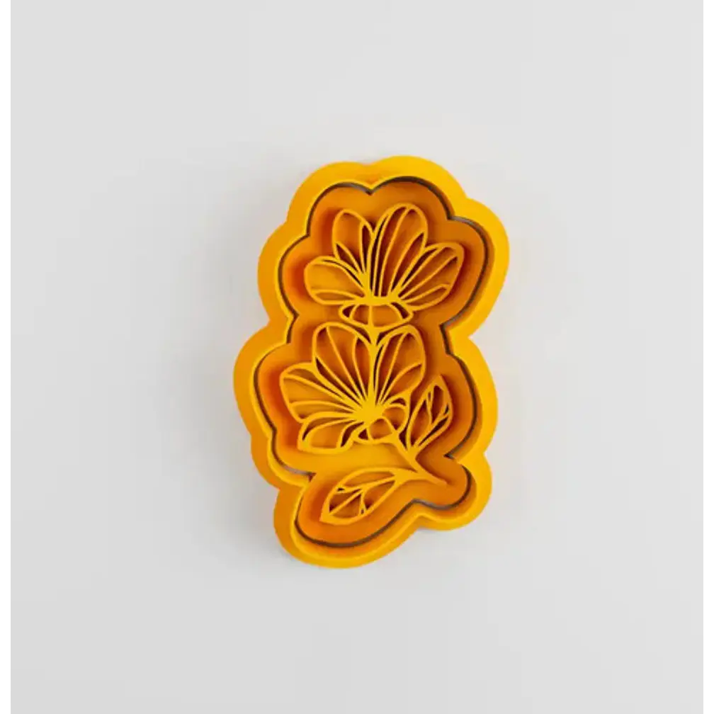 Cortador De Galletas Con Forma De Flores (pack 4 Un) 2