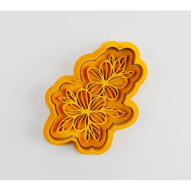 Cortador De Galletas Con Forma De Flores (pack 4 Un) 5