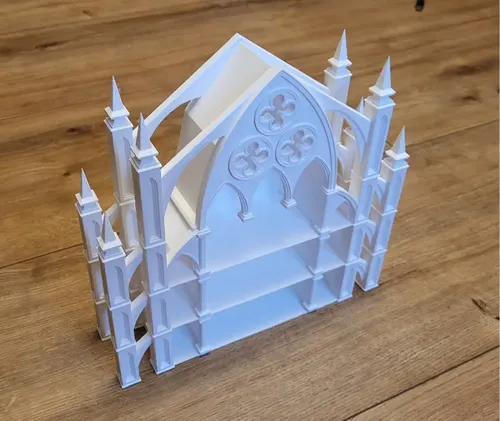 Estantería Gótica De Plástico Printpatro3d 31x23 Cm - Foto 2