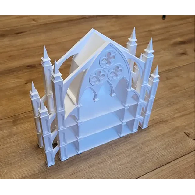 Estantería Gótica De Plástico Printpatro3d 31x23 Cm