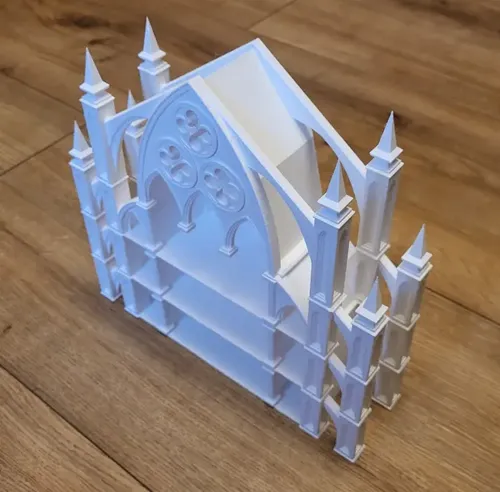 Estantería Gótica De Plástico Printpatro3d 31x23 Cm - Foto 3