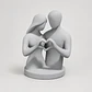 Escultura- Pareja De Enamorados - Miniatura 1