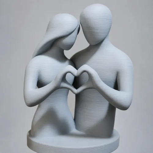Escultura- Pareja De Enamorados - Foto 2