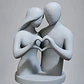 Escultura- Pareja De Enamorados - Miniatura 2