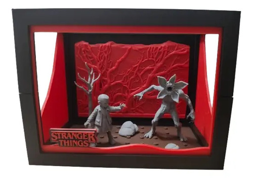 Diorama De Stranger Things  Eleven Y Demogorgon - Foto 3