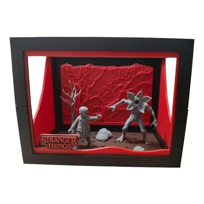 Diorama De Stranger Things  Eleven Y Demogorgon 3