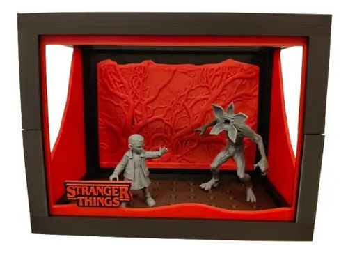 Diorama De Stranger Things  Eleven Y Demogorgon - Foto 4