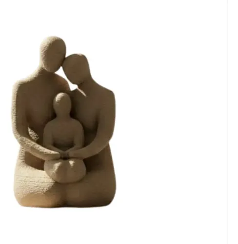 Escultura- Abrazo Familiar