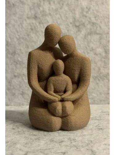 Escultura- Abrazo Familiar - Foto 2
